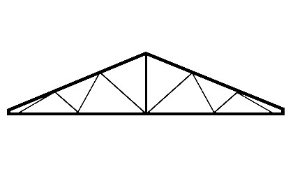 Standard Roof Truss - Laval, Montréal