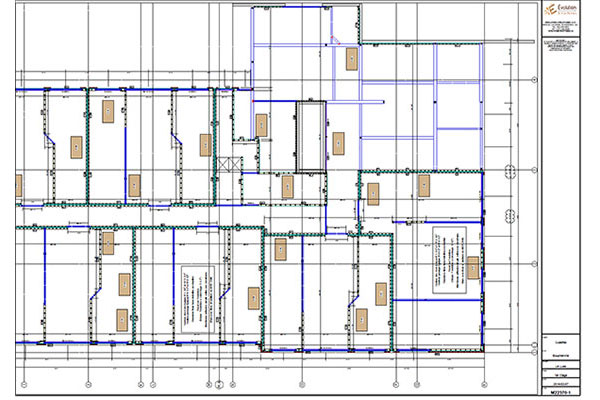 Plan de montage des murs préfabriqués, installation, dessins, livraison - Laval, Montréal